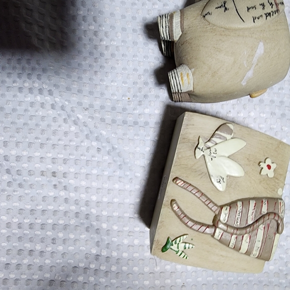 JUNGLE SAFARI EUC KIDS BATHROOM VANITY SET TOOTHBRUSH AND BRUSH HOLDERD - Picture 4 of 6